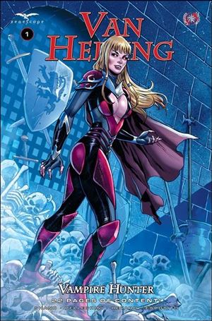 Van Helsing: Vampire Hunter issue 1-B Julius Abrera Cover