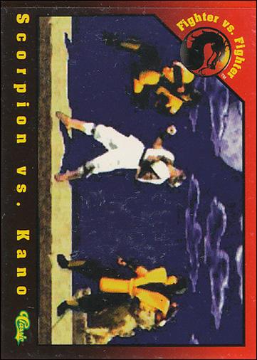 Mortal Kombat (Base Set) card 20 Scorpion vs. Kano