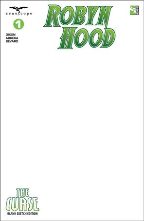 Robyn Hood: The Curse issue 1-F Blank/Sketch Cover