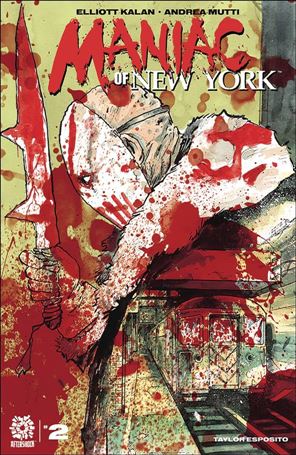 Maniac of New York issue 2-B Second Printing Cover