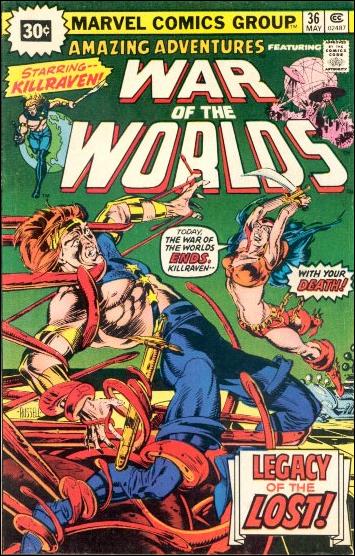 Amazing Adventures (1970) issue 36-B 30 Cent Price Cover