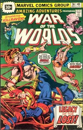 Amazing Adventures (1970) issue 36-B 30 Cent Price Cover
