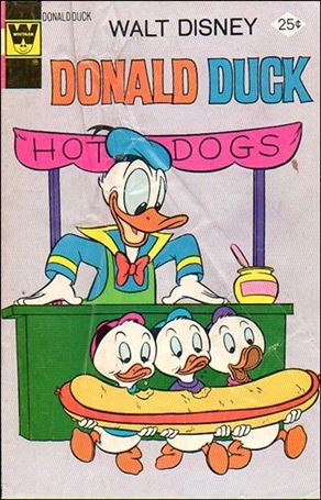 Walt Disney's Donald Duck (1952) issue 166-B Whitman Cover