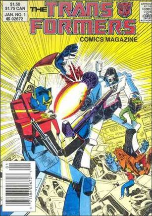 Transformers Comics Magazine Cover Image 1