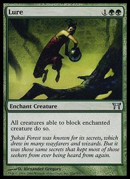 Magic the Gathering: Champions of Kamigawa (Base Set) card 226 Lure