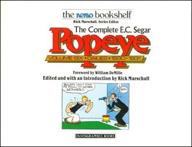 Complete E.C. Segar Popeye issue 6