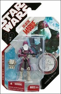 Star Wars: 30th Anniversary Collection 3 3/4" Action Figures (2007) figure 2 Galactic Marine w/ Collector Coin