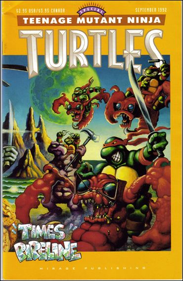 Teenage Mutant Ninja Turtles Special: "Times" Pipeline issue nn Wraparound Cover