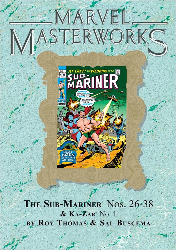 Marvel Masterworks: The Sub-Mariner issue 5-B Marble Dust Jacket Vol 202