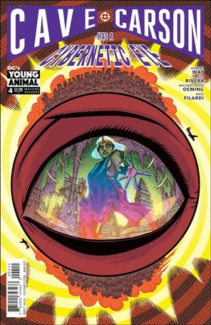 Cave Carson Has a Cybernetic Eye issue 4 Michael Avon Oeming Cover