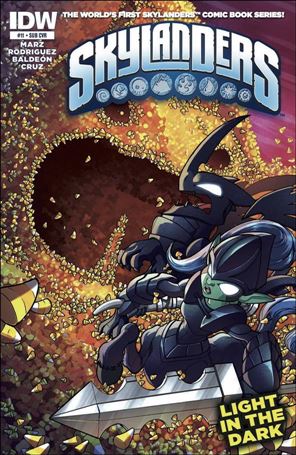 Skylanders issue 11-B David Baldeon Cover