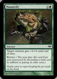 Magic the Gathering: Eventide (Base Set) card 70 Monstrify