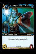 World of Warcraft: March of the Legion (Base Set) card 135 Archbishop Benedictus