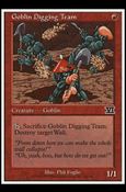 Magic the Gathering: 6th Edition (Base Set) card 182 Goblin Digging Team