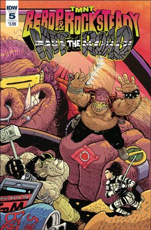 Teenage Mutant Ninja Turtles: Bebop & Rocksteady Hit The Road Cover Image 2