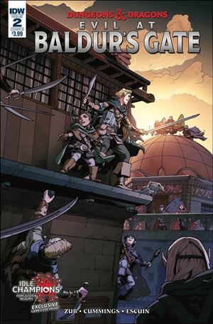 Dungeons & Dragons: Evil at Baldur's Gate issue 2-B Steven Cumming Standard Cover
