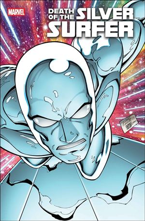 Death of the Silver Surfer issue 1-C Ron Lim Foil Cardstock Cover