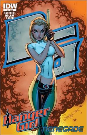 Danger Girl: Renegade issue 3 Standard Cover