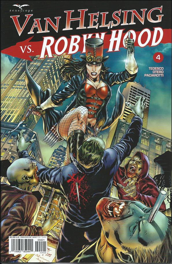 Van Helsing vs Robyn Hood issue 4-B Igor Vitorina Cover