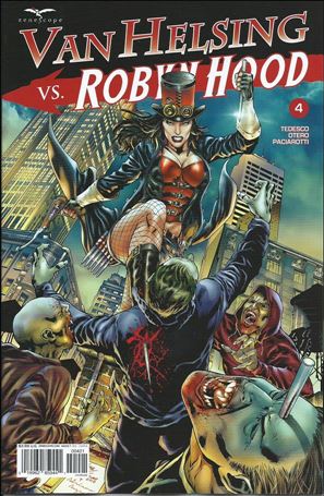 Van Helsing vs Robyn Hood issue 4-B Igor Vitorina Cover