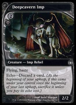Magic the Gathering: Future Sight (Base Set) card 83 Deepcavern Imp