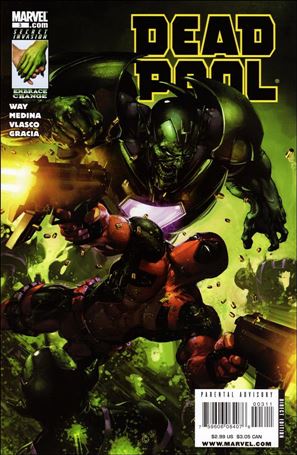 Deadpool (2008) issue 3 Clayton Crain Cover