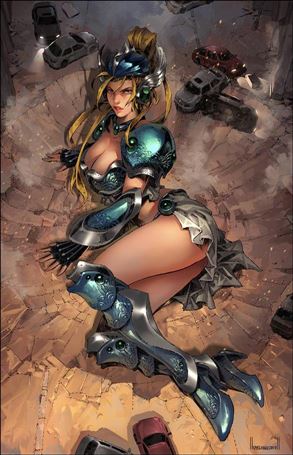 Valkyrie Saviors (2021) issue 1-B Kael Ngu Cover