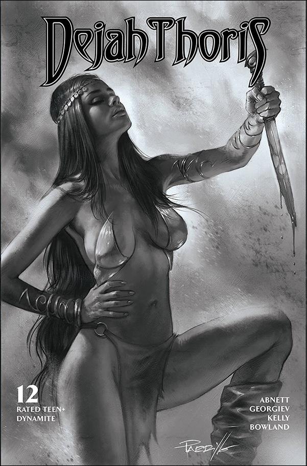 Dejah Thoris (2019) issue 12-H Lucio Parrillo 1:10 Black & White Cover