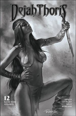 Dejah Thoris (2019) issue 12-H Lucio Parrillo 1:10 Black & White Cover