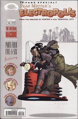 Electropolis issue 4-B Dean Motter Cover