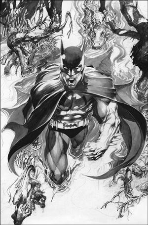 Detective Comics (1937) issue 1000-UH Neal Adams Black & White Cover 1/1000