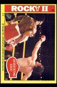 Rocky II (Base Set) card 77 Devastating Sock!