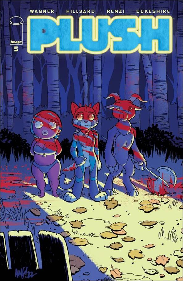 Plush issue 5-B Tony Fleecs Cover