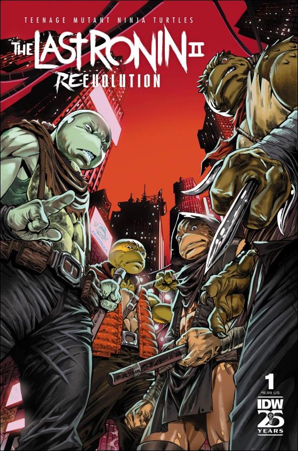 Teenage Mutant Ninja Turtles: The Last Ronin II - Re-Evolution issue 1-J Esau Escorza Cover (2nd Printing)