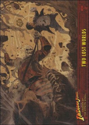 Indiana Jones and the Kingdom of the Crystal Skull (Base Set) card 79 Two Lost Worlds