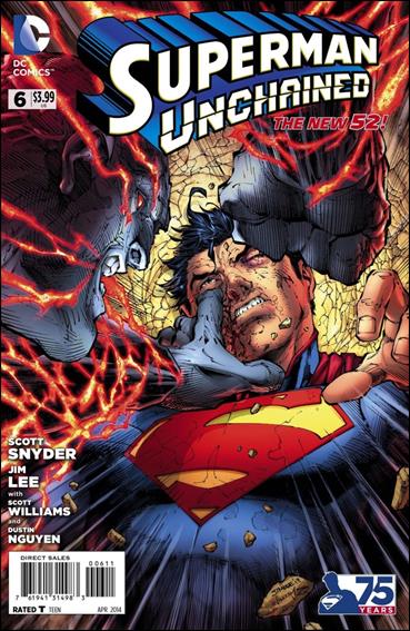 Superman Unchained issue 6 Jim Lee Standard Cover