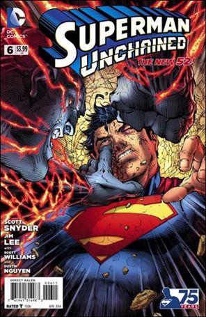 Superman Unchained issue 6 Jim Lee Standard Cover
