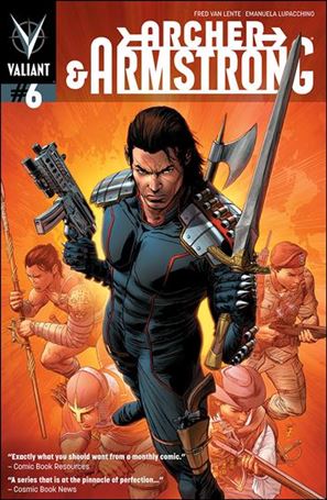 Archer & Armstrong (2012) issue 6-B Patrick Zircher Cover