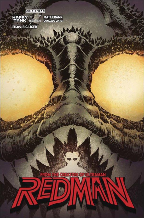 Redman issue 5-B Matt Frank Kaiju Cover