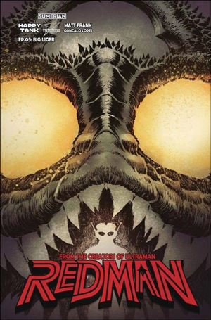 Redman issue 5-B Matt Frank Kaiju Cover