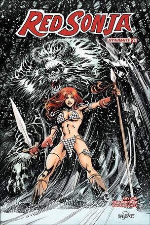 Red Sonja (2017) issue 24-C Tom Mandrake Cover