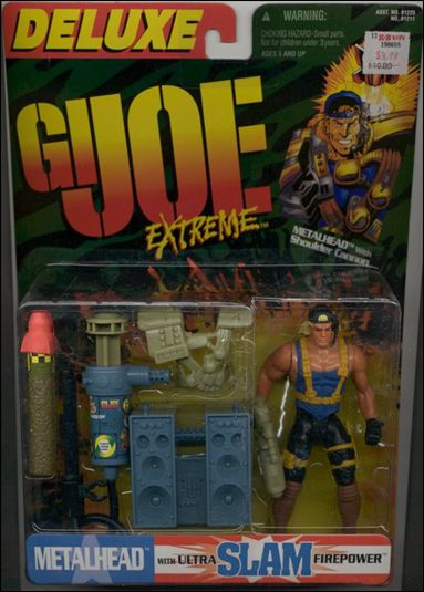 G.I. Joe Extreme Deluxe Action Figures figure 4 Metalhead (w/Shoulder Cannon)