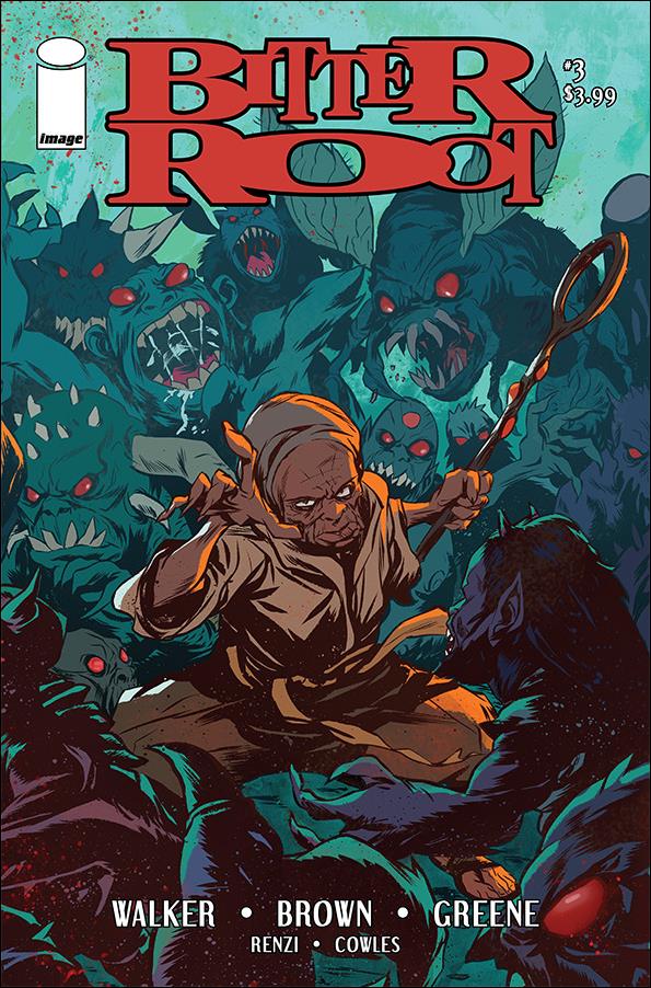 Bitter Root issue 3 Sanford Greene Cover