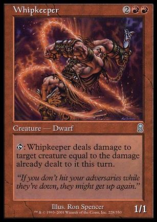 Magic the Gathering: Odyssey (Base Set) card 228 Whipkeeper