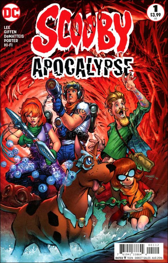 Scooby Apocalypse issue 1-I Jim Lee Cover (2nd Printing)
