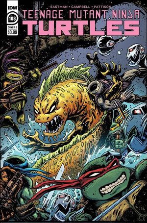 Teenage Mutant Ninja Turtles (2011) issue 108-B Kevin Eastman Cover