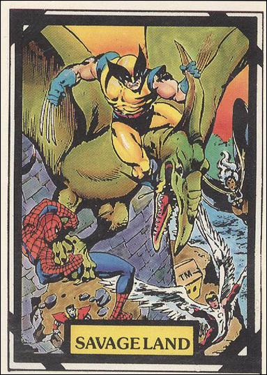 Wolverine Trivia (Base Set) card 6 Savage Land