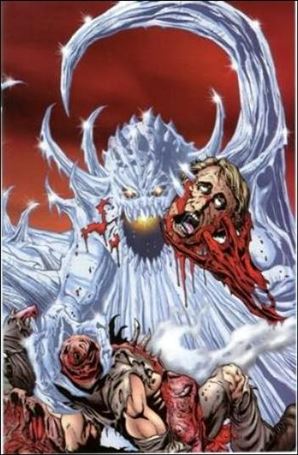 Snowman: Horror Show issue 1-C Tim Vigil Wraparound Cover