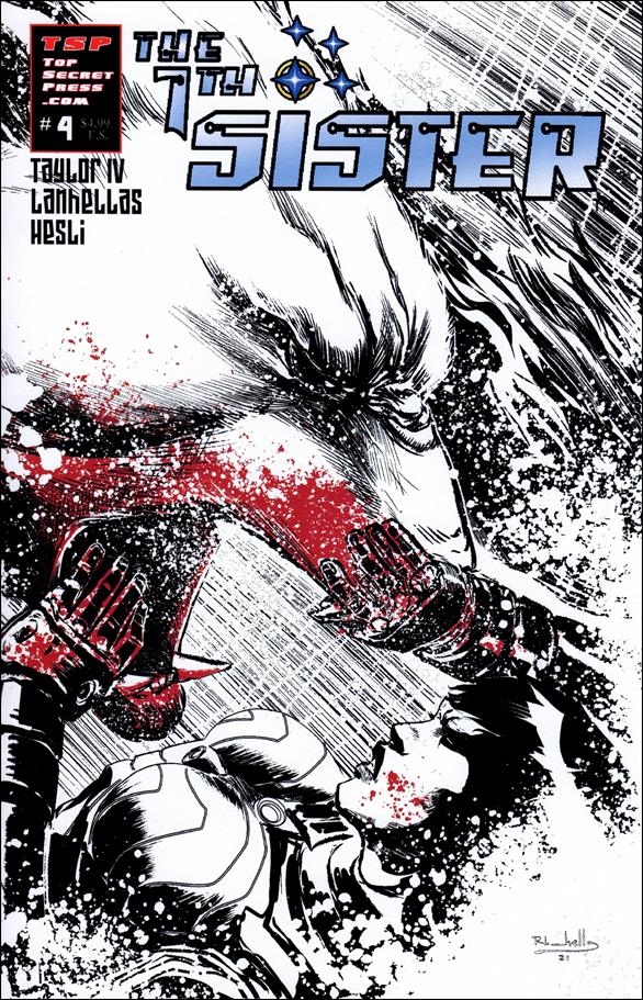 7th Sister issue 4-B Rafael Lanhellas Variant Wraparound Cover