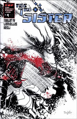7th Sister issue 4-B Rafael Lanhellas Variant Wraparound Cover